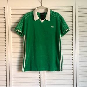 Alexander Wang x Adidas velour soccer polo